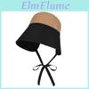 Sun Protection Bucket Hat For Women With Large Brim Summer Shade Waterproof Outdoor Fashion