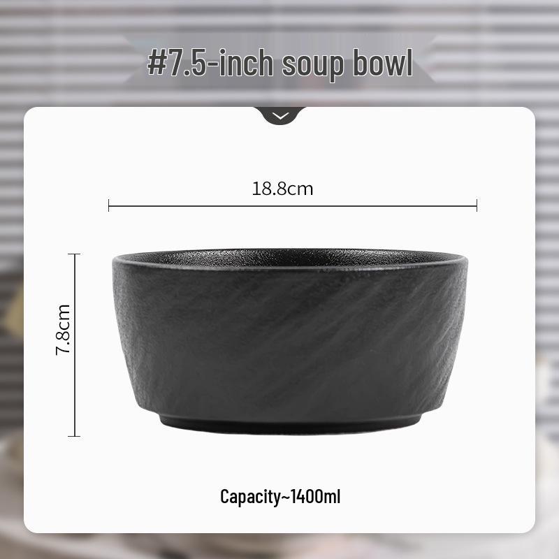 Ceramic Bowl Set: Multipurpose for Rice, Soup, Dessert, and More