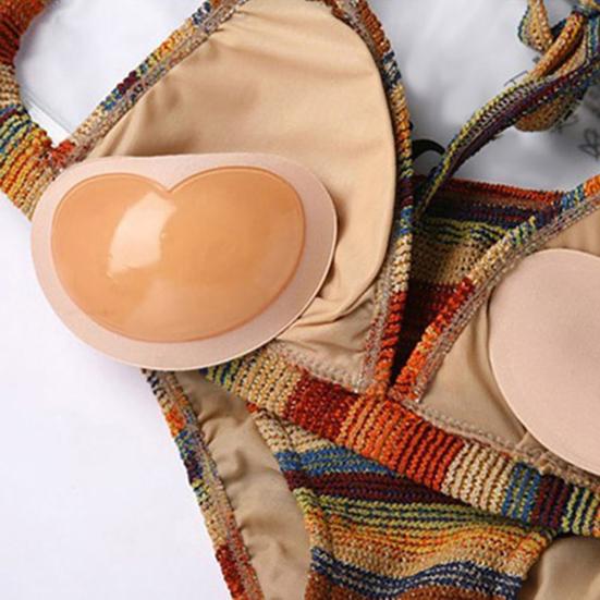 Breast Enhancer Heart Shape Push Up Comfortable Silicone Chest Insert Pad for Wedding