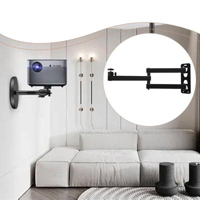 Mount Multifunctional Wall for Projectors with Iron Structure Foldable Rotatable Adjustable