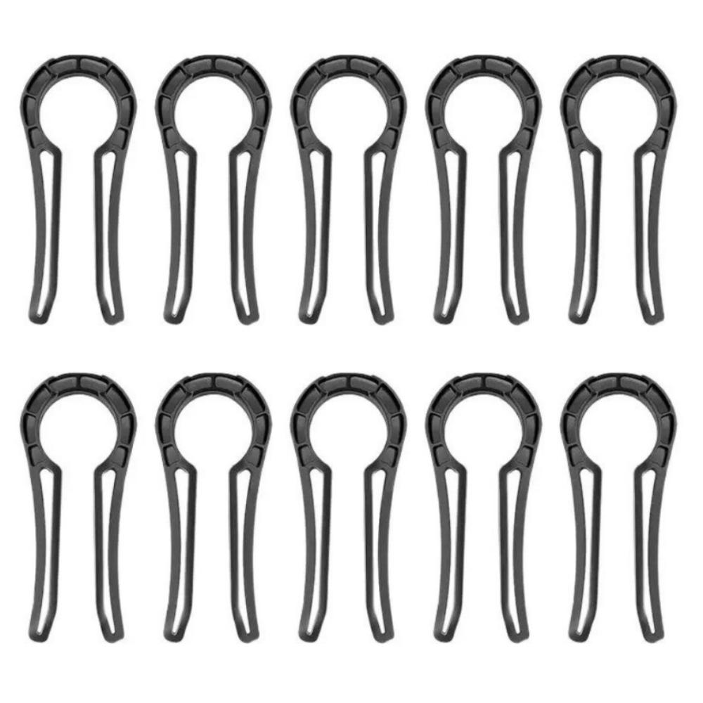 10pcs Black Stove Knob Covers Plastic Kid Proof Locks New Oven Knob Covers for Pet Kid