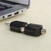 Interconnects Black Video Accessories 3.5mm To 2 RCA Female Male Y Splitter Audio Adapter Converter