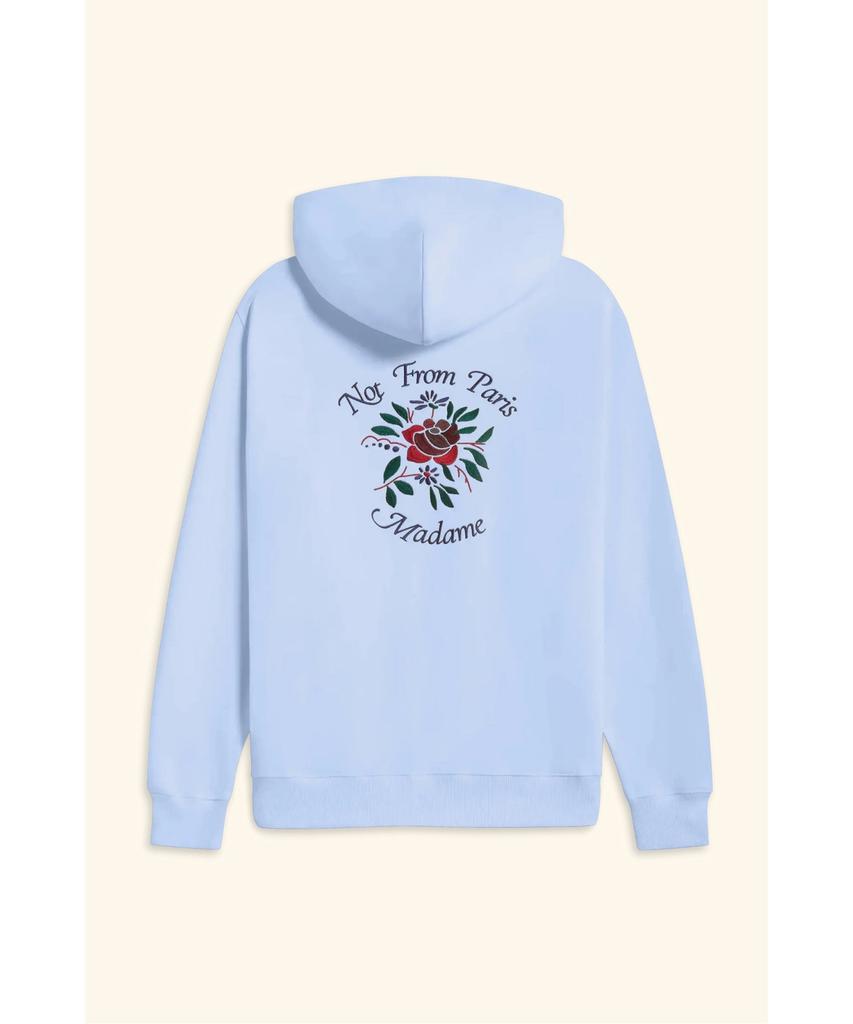 Drole De Monsieur Rose Slogan Hoodie D0Ths26201Bul