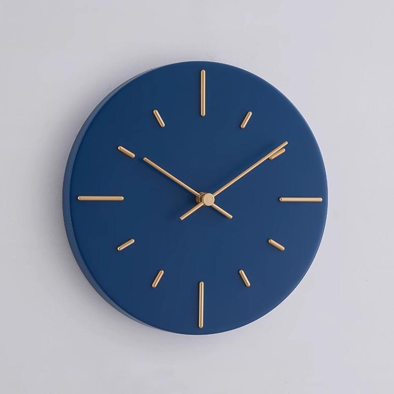 Minimalist Aesthetic Clock Wall Modern Design Living Room Light Luxury Fashion Clock Wall Creative High Quality Wanduhr Decor
