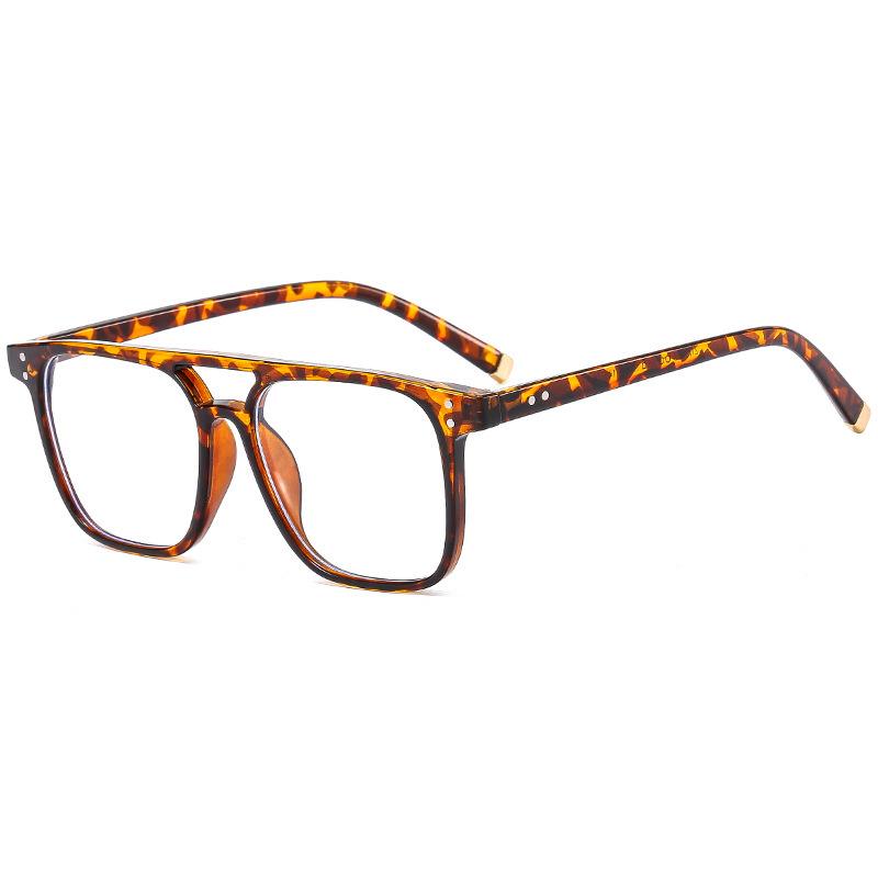 2023 Trendy Studded Square Sunglasses - Retro Large Frame for Women Metallic Hinges
