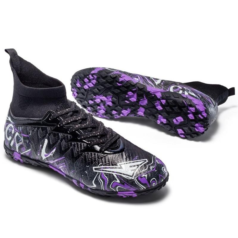 34-46 Unisex Football Boots Rubber Soft Sole Short Nail Artificial Turf Youth Children Football Shoes Boys Soccer Shoes