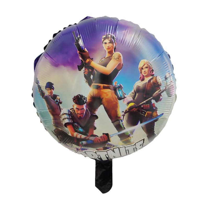 

Ручка для гри Fortnite Піньята Алюмінієва фольгована кулька Fortnite E-Sports Прикраса для вечірки Дитячі іграшки B