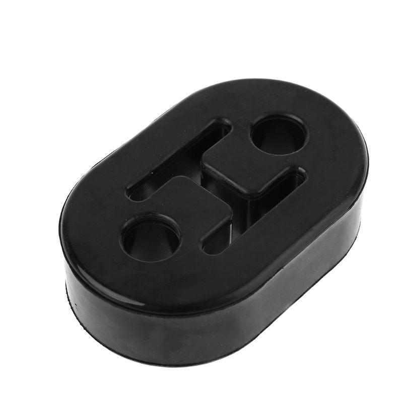 2x Hochleistungs-Auspuffaufhängungsbuchsenhalterung, 2-Loch-Halterungsgummi