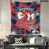 Sydney Red & White Eagles Pattern Home Decor Tapestry, Wall Hanging, Decorative RV Wall Cloth.ZGT0914400