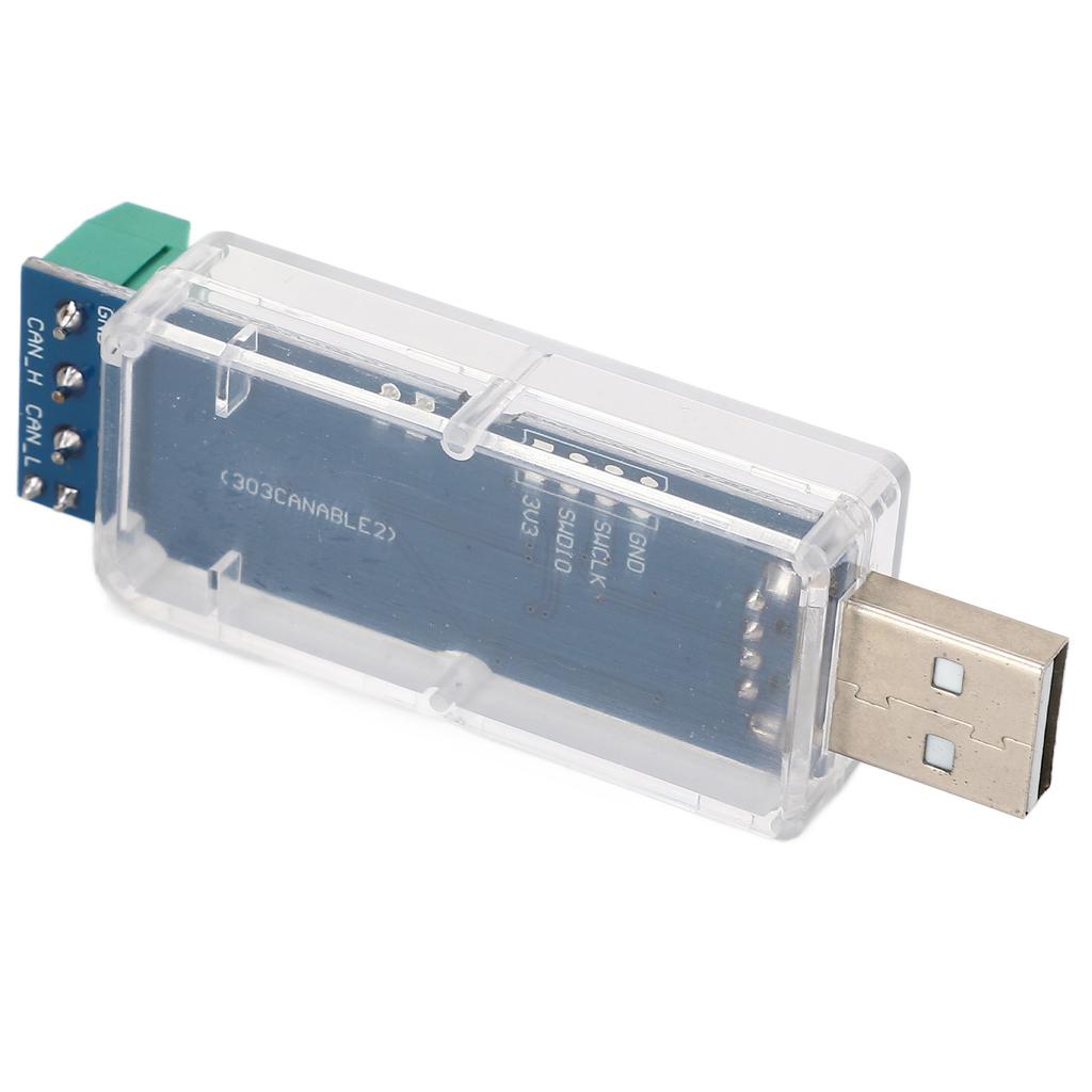 USB to CAN Bus Converter Adapter Non Isolated Chip 1M Baud Rate 3 Color LED Status Indicator USB to CAN Module
