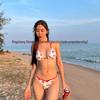 Blogger-Badeanzug im Thailand-Stil mit Kirschdruck: Sexy Damenbikinis für kleine Brust