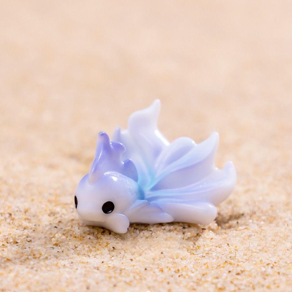 Simulation Gold Fish Micro Landscape Decorative Gold Fish Figurine Mini Colorful Fish  Fish Tank