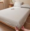 A-Class Full Cotton Double-Layer Wrinkled Yarn Fitted Bed Sheet