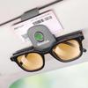 Car Glasses Clip Sunglasses Ticket ID Holder For Skoda Octavia 2 3 Superb Rapid Kodiaq Karoq Fabia Kamiq Car Accessories xknz73