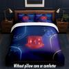 Stoke City Football Design Bed Bedding Set 1 Duvet Cover + 2 Pillowcases Soft Breathable Household Bed Linens