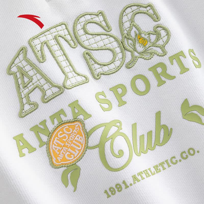 Anta Women's Collegiate Retro Color Block Half-Zip Pullover