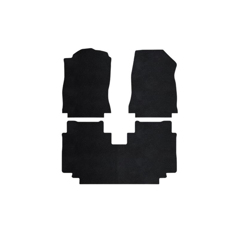 Compatible Car Floor Mats Set for Enjoy 2019-2022: Single Driver, Passenger, Rear Row