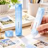4pcs Odorless Adhesive Dot Dispenser 6mm Width Glue Tape Roller Double Sided Glue Pen  Home Office