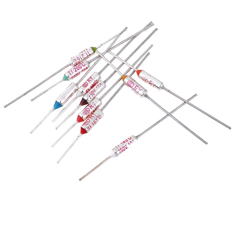 10 95°C/133°C/145°C/157°C/172°C/184°C/192°C/200°C/216°C/240°C Thermal Fuses