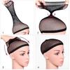 Wig Net Weaving Hair Caps Mesh Net Liner Weaving Caps Elastic Portable Closed End Hair Mesh Net Wig Caps for Girls Adults Women