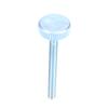 5pcs M3 Zinc Plated Carbon Steel Flat Knurled Head Bolts Thumb Screws (M3*30)