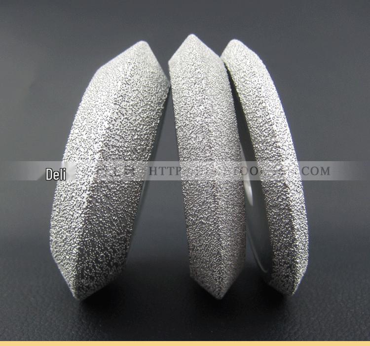 V-Shaped Brazed Diamond Stone Grinding Wheel
