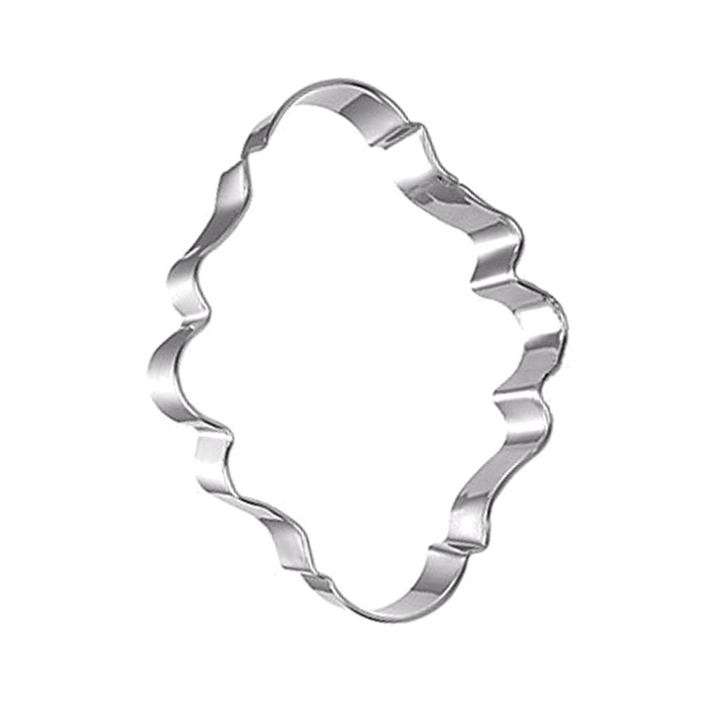 Stainless Petal Cutter Mould Biscuit Cake Cookie Fondant Cutting Baking Mould Pastry Decorating Tool