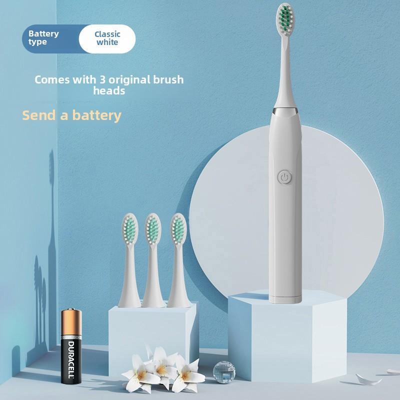 Sonic Household Electric Toothbrush Household Vibration Waterproof Electric Toothbrush Rechargeable Toothbrush Head
