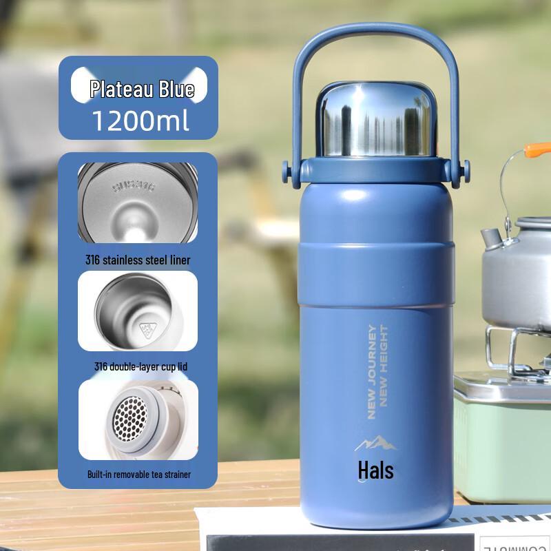 HAERS Portable Insulated Water Bottle