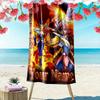 Name Custom Anime Saint seiya Print Beach Towel, Large Soft Quick Dry Towel for Beach Camping Swimming