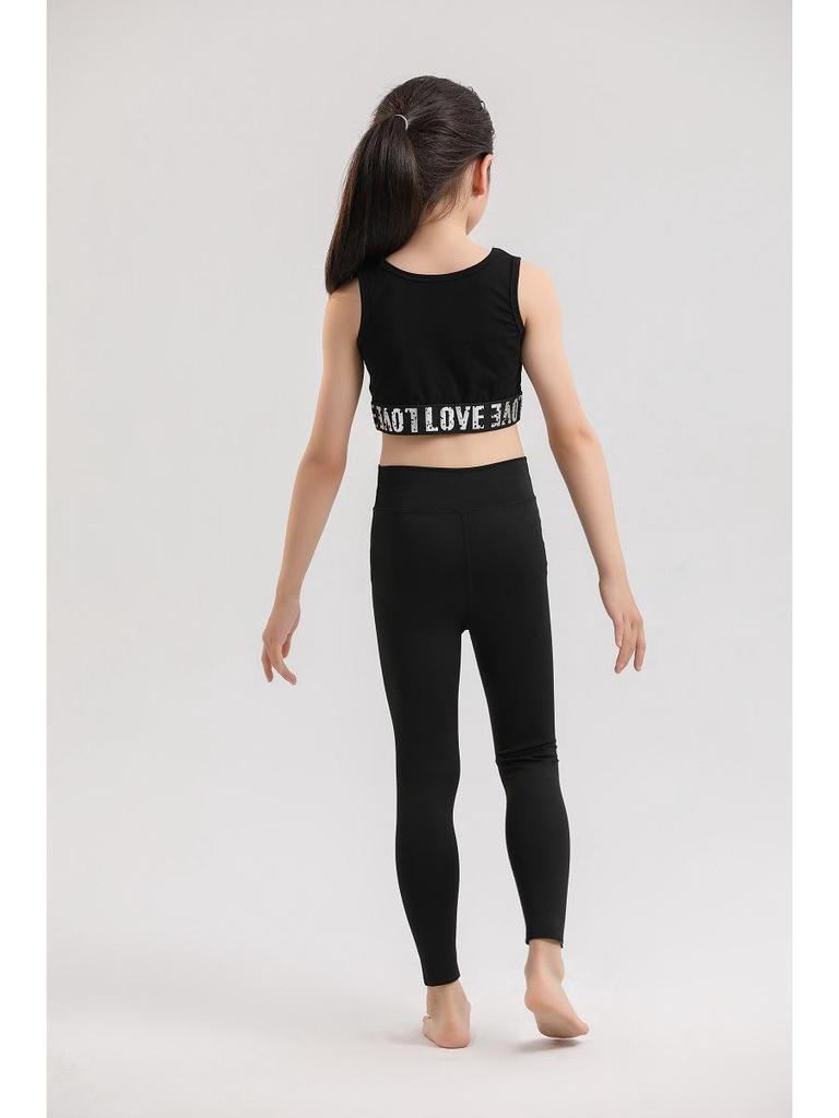 Summer Seamless Girls' Nylon Yoga & Dance Pants