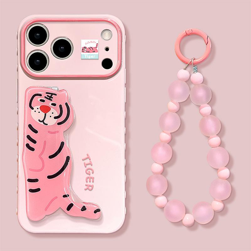 Applicable To Apple 11promax Mobile Phone Case Iphone11 Tiger Puppy Bracket 11 Girlfriend Model 11 Cute Anti-drop