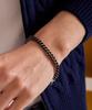 Maz Surgical Bold Black Rope Chain Bracelet