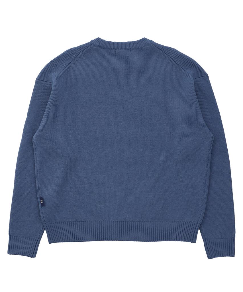 W STANDARD Smile Basic Pullover [4 Colors]
