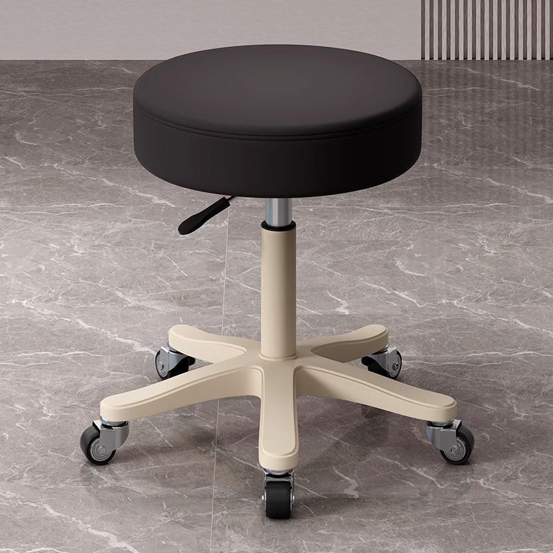 Beauty Salon Swivel Stool: Hairdresser, Nail Technician, Makeup Artist, Barber Wheeled Chair