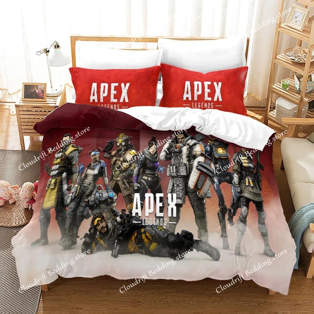 APEX Legends Bedding Set Single Twin Full Queen King Size Shooting Game Bed Set Aldult Kid Bedroom Duvet cover Sets 3D Print