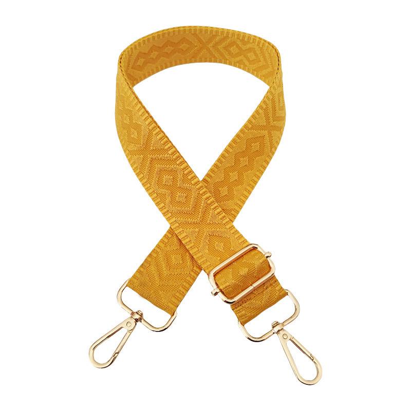 3,8 cm Diamantprydd Enfärgad Bred Axelrem/Axelremsväska för Väskor