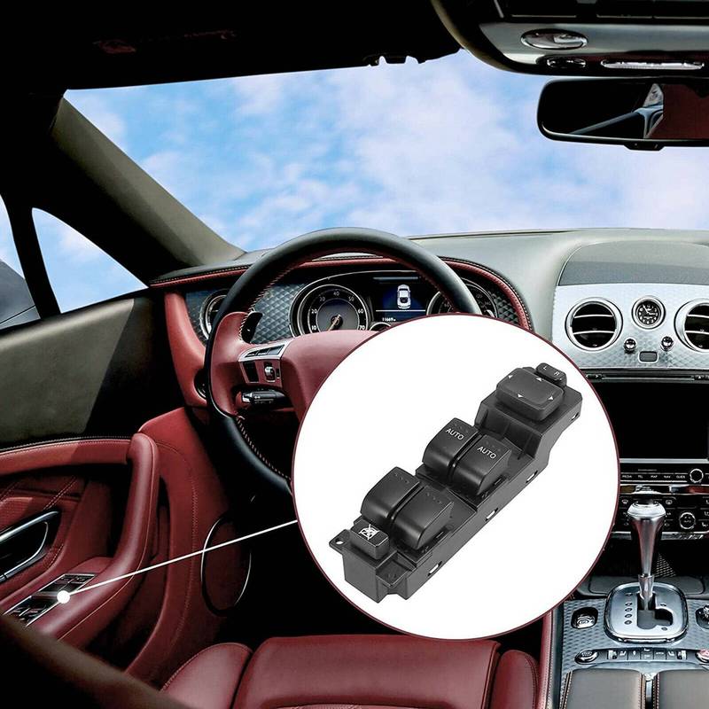 NEW-Power Window Master Control Switch Fit For 2007-2012 Mazda CX7 Front Left Drivers Side Replacement Part GS3L-66-350