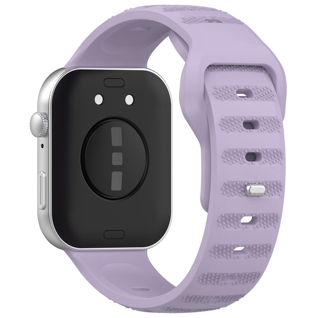 For Huawei Watch Fit 3 Silicone Watch Strap Dots Design Adjustable Wrist Band