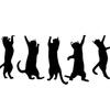 Black Kitten Metal Bookmark - Creative Cat Design, Perfect Gift for Students and Friends.