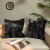 Black Ar 15 Ak47 Gun Cushion Cover Polyester Sofa Cushions Decorative Throw Pillows Home Decoration Pillowcover