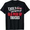 Makkelijk Afgeleid Door Oude Pick-up Trucks Klassieke Auto's T-shirt