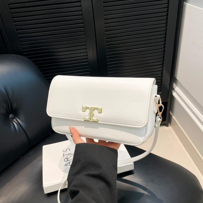 

Сумка Niche Design, женская, новинка 2025 года, модная, маленькая квадратная сумка, высококачественная сумка-мессенджер на одно плечо белый