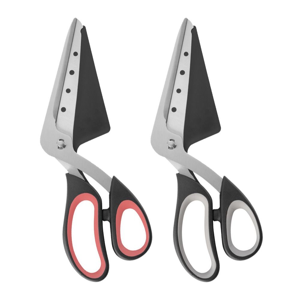 Handle Detachable Ultra Sharp Stainless Steel Pizza Shovel Pizza Scissors Kitchen Tool Pizza Cutter
