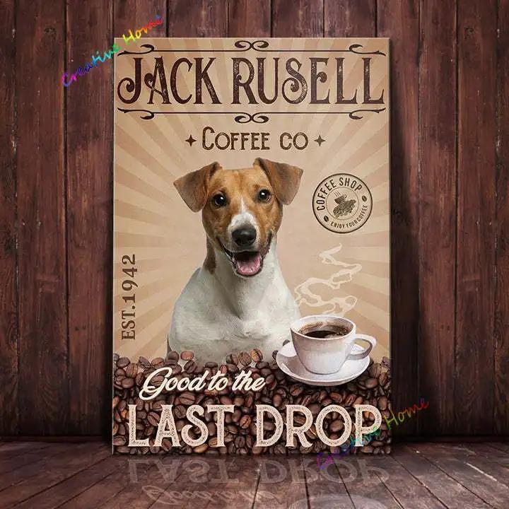 Jack Russell Terrier & Co. Bade Seife Blechschild Kaffee Metallschild Vintage Bar Zuhause Badezimmer Wanddeko Lustiges Schild 12x8 Zoll