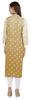 Bimba Printed  Designer  Kurta  For Womens Straight Kurti V-Neck Ethnic  Traditional  Wear - Cotton