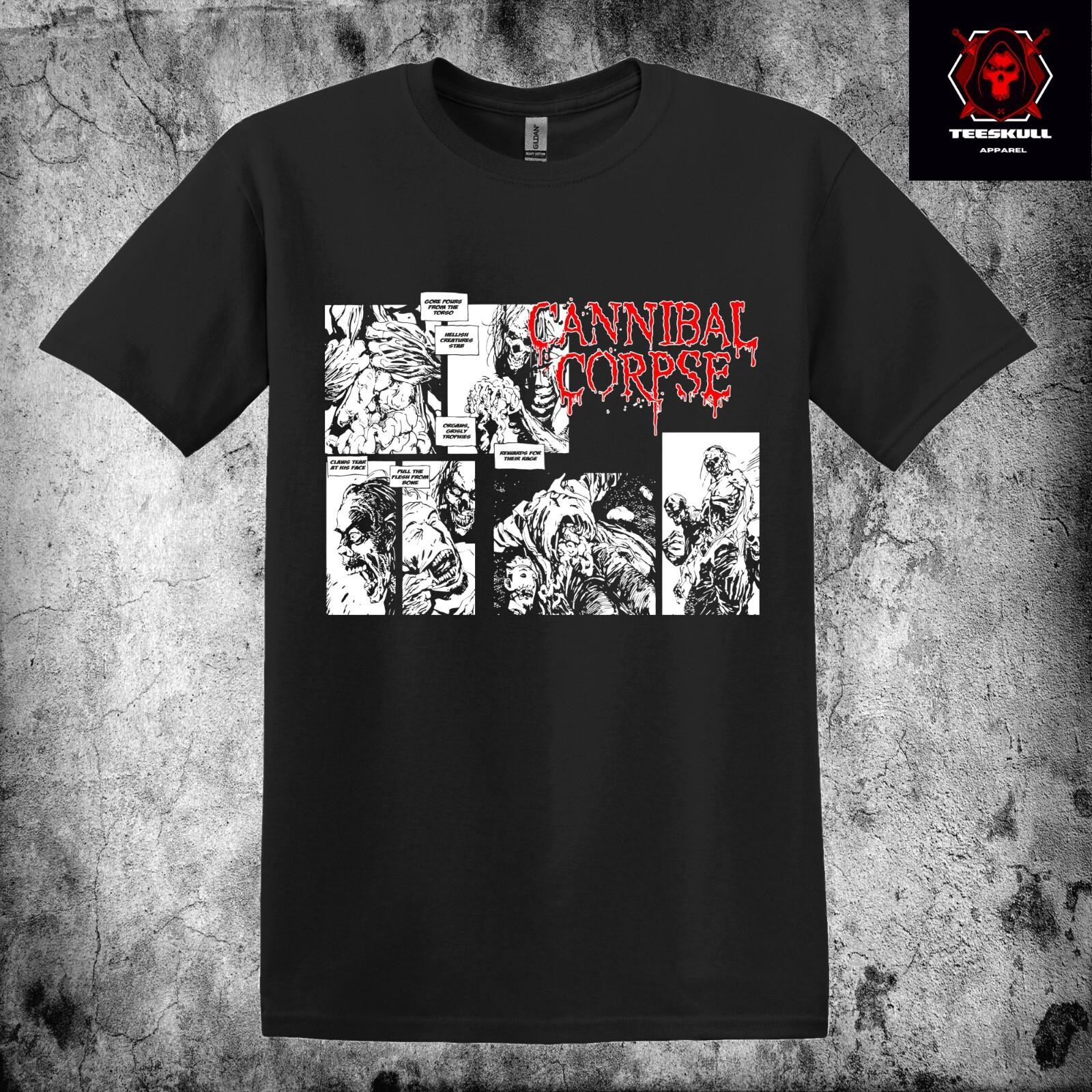 

26 Cannibal Corpse Heavy Metal Rock Unisex Heavy Cotton T-SHIRT S-3XL Unisex T-Shirt L