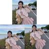 Lolita Style Summer Suit For Women With Pvc Fabric And Button Details For Casual Wear