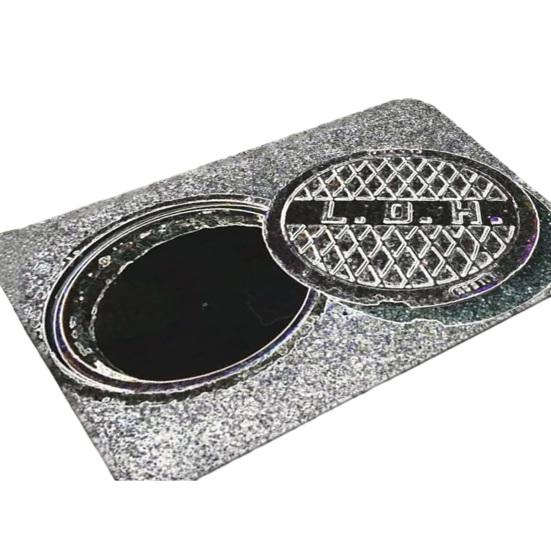 Podložka na podlahu Protiskluzová koberec Vision s úžasným 3D optickým iluzorním designem Rohožka Obývací pokoj Ložnice Koupelna Chodba Dekorace