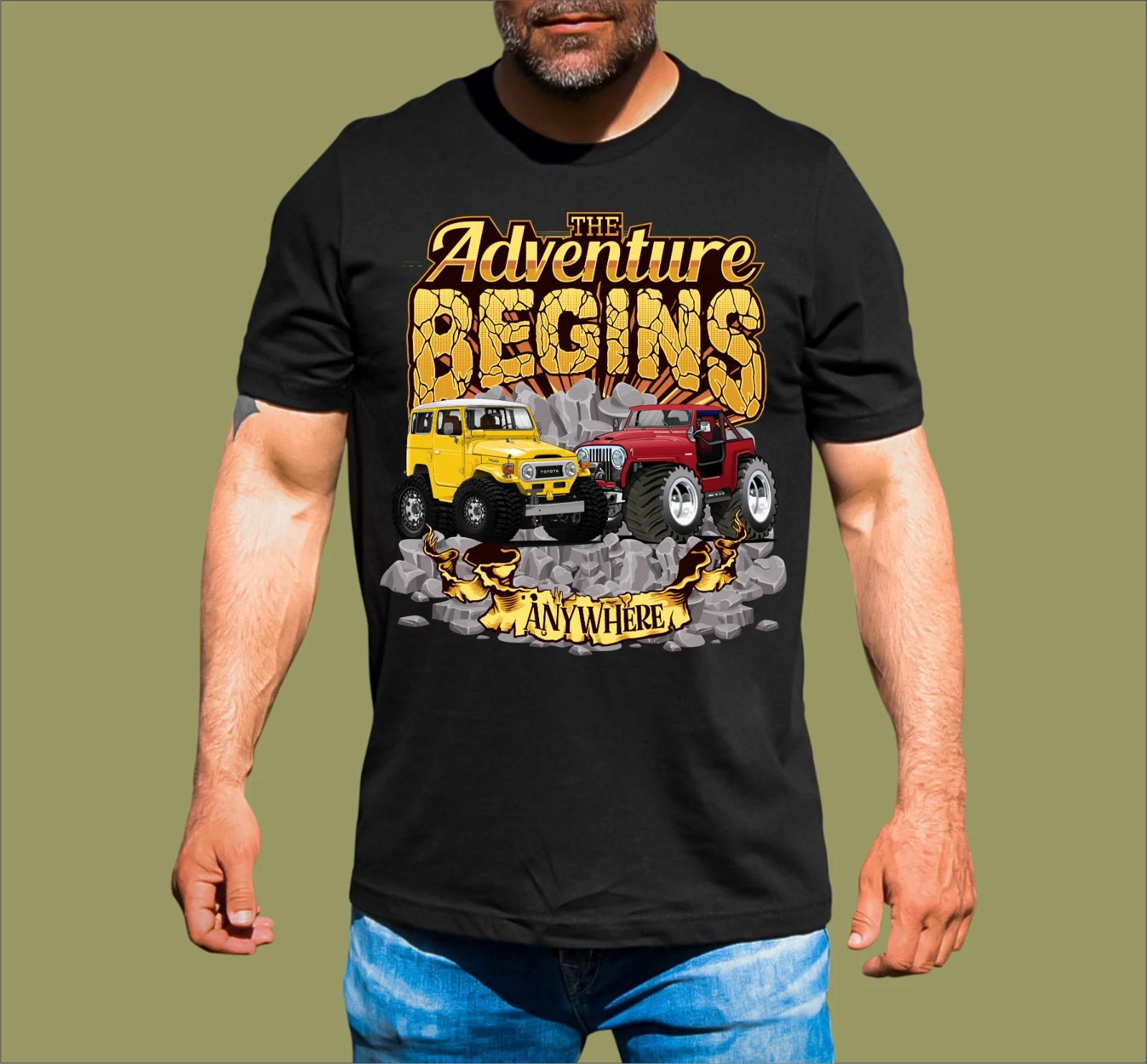THE ADVENTURE BEGINS T-SHIRT 4XL